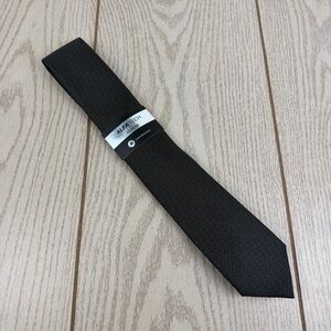 554 Alfani Men's Tie Hamilton Solid 001 Black $55 Polyester 1afc23-1005